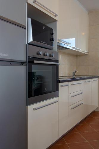 Η κουζίνα ή μικρή κουζίνα στο Apartments Mijo