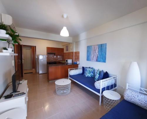 Кухня или мини-кухня в Albert's apartments
