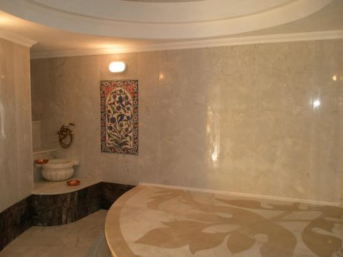 Et bad på Villa Symbola
