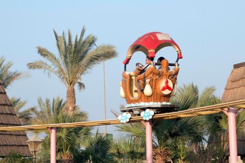 a ride at the disneyland resort at Swiss Inn Teda Hotel & Aqua Park in Ain Sokhna