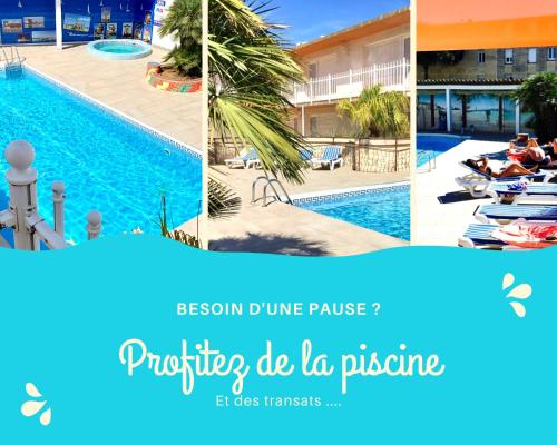 Amerique Hotel Palavas Montpellier Sud -LOGIS-