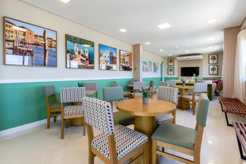 Posezení v ubytování Loft aconchegante, vista mar lateral, vaga privativa