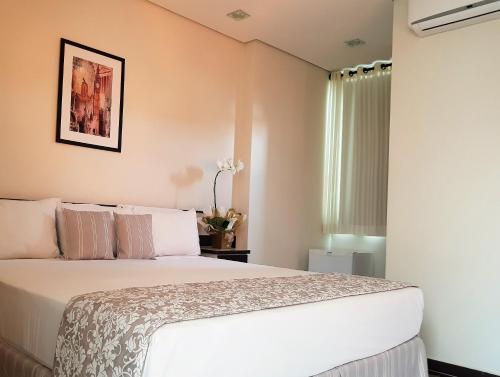 Katil atau katil-katil dalam bilik di Hotel Cristal Rio Claro