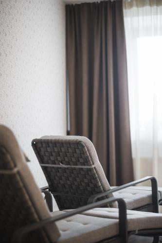 Ruang duduk di Emma Historic Hotel