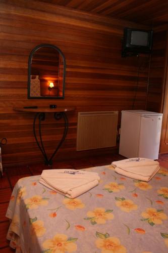 Postel nebo postele na pokoji v ubytování Complejo Turistico Chuy