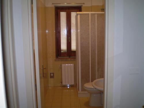Koupelna v ubytování Hotel Tania
