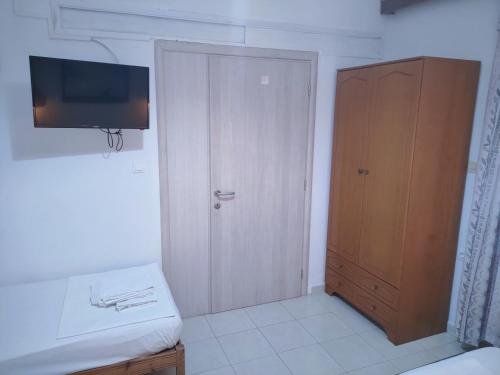 Televisyen dan/atau pusat hiburan di Cleopatra's House Apartments
