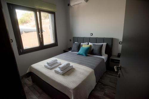 Postel nebo postele na pokoji v ubytování Paraiso Azul villas