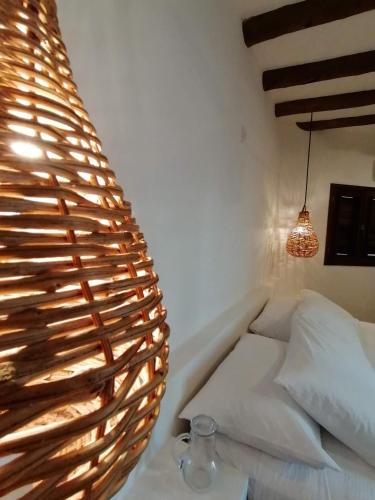 Una cama o camas en una habitación de Casa Mech