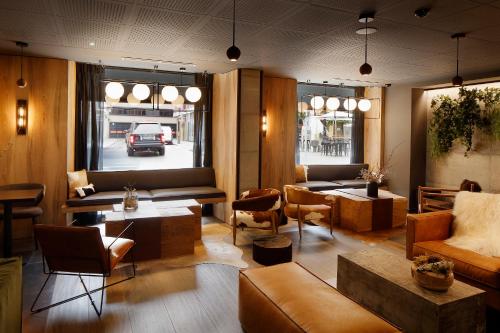 Area soggiorno di Munna Hotel Boutique