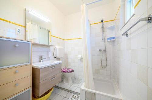 Kúpeľňa v ubytovaní Stela Apartments