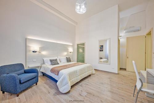 Posteľ alebo postele v izbe v ubytovaní Hotiday Room Collection - Lecce Gianmarti Suite