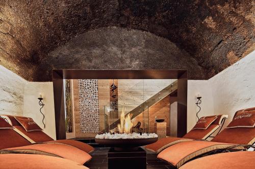 Posezení v ubytování Hotel Traube