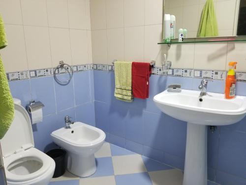 Kupatilo u objektu Apartament Emiri Golem