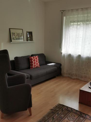 Гостиная зона в Appartements Kortscherhof