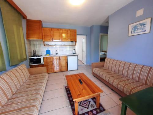 Η κουζίνα ή μικρή κουζίνα στο Summer Life Villa Apart