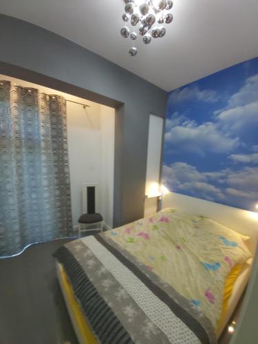 Posteľ alebo postele v izbe v ubytovaní Apartament 2 SUPER VIP Królewiecka centrum