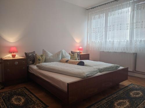 Una cama o camas en una habitación de Sokobanja Apartmani