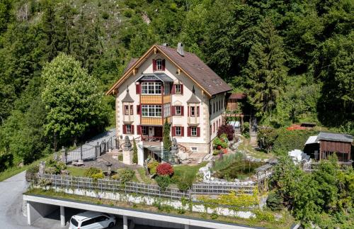 a house on the side of a road at VillaFrancesca - Emanuela/Raffaela in Zell am Ziller