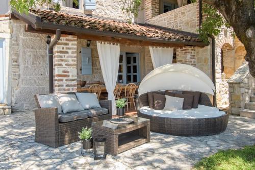 พื้นที่นั่งเล่นของ Villa Stefani