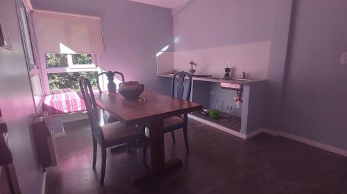 Η κουζίνα ή μικρή κουζίνα στο Tierra de Ceibo