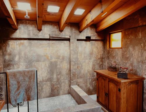 Ett badrum på Casa de Pita