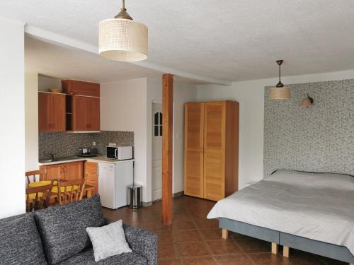 Kuchyňa alebo kuchynka v ubytovaní Apartament Ogrodowa