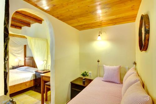 Room in Guest room - Traditional Hotel for Relaxation and Rejuvenation - view over the Mediterranean