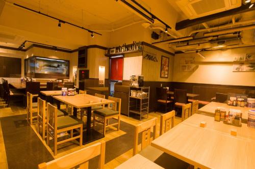Χώρος καθιστικού στο Ochanomizu Inn