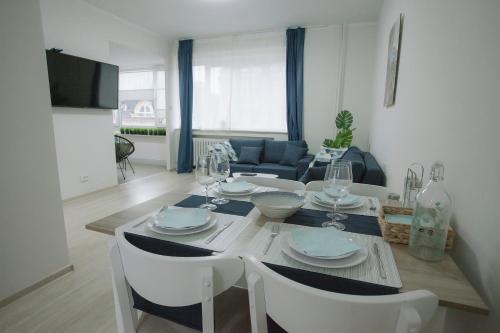Posezení v ubytování Landmark Apartment