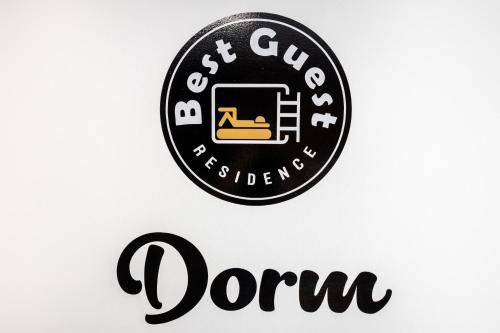 Certifikát, hodnocení, plakát nebo jiný dokument vystavený v ubytování Best Guest Residence