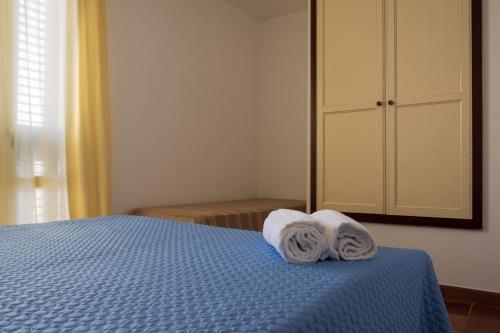 Cama o camas de una habitación en Orsola Apartments