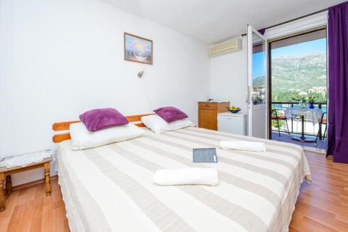 Room in Cavtat with sea view, balcony, air conditioning, W-LAN 3686-1