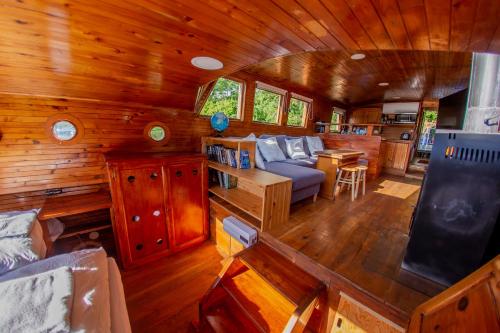 Prague Bay Houseboatsにあるシーティングエリア
