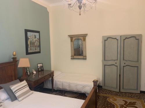 Katil atau katil-katil dalam bilik di Bed&Breakfast Edel