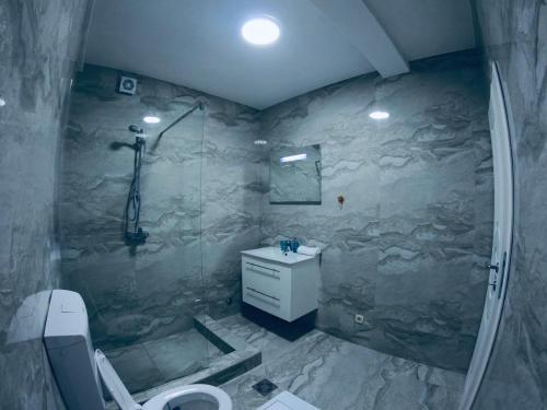 Kúpeľňa v ubytovaní Vila Wolf Montenegro