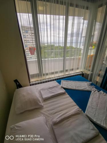Ένα ή περισσότερα κρεβάτια σε δωμάτιο στο Luxury Apartments Alix