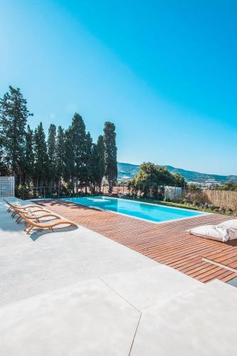 Πισίνα στο ή κοντά στο FINCA YANTAR