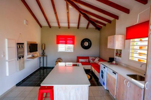 Dapur atau dapur kecil di Kâz corail