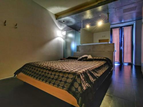 Katil atau katil-katil dalam bilik di Ciacco Hotel
