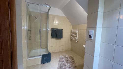 Koupelna v ubytování Villa ANSER
