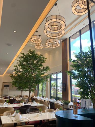 Restaurace v ubytování Girasol Tagaytay