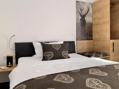 Кровать или кровати в номере NaturBoutique Hotel RAUSZEIT