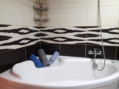 Koupelna v ubytování Luz Blues