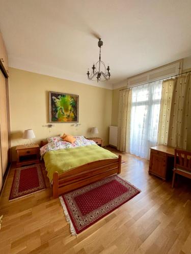 Posteľ alebo postele v izbe v ubytovaní Spacious apartment in the heart of Sopot