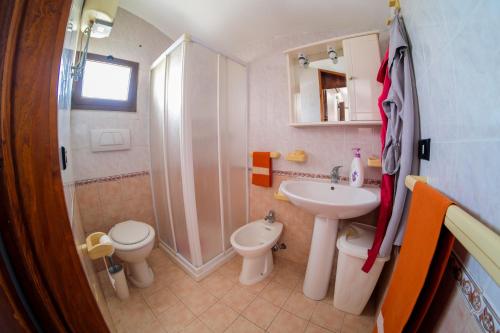 Ванная комната в La Mansarda