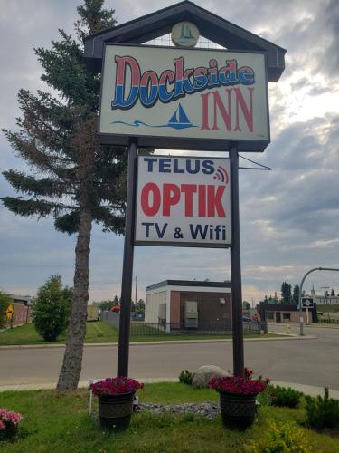 Sertifikāts, apbalvojums, norāde vai cits dokuments, kas ir izstādīts apskatei naktsmītnē Dockside Inn