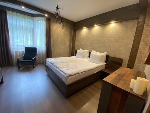 Кровать или кровати в номере Deluxe 206