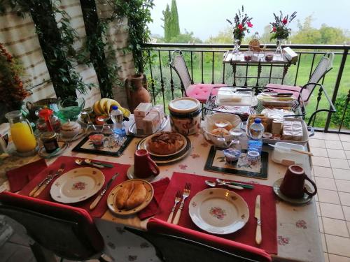 Mad på bed and breakfast-stedet eller i nærheden