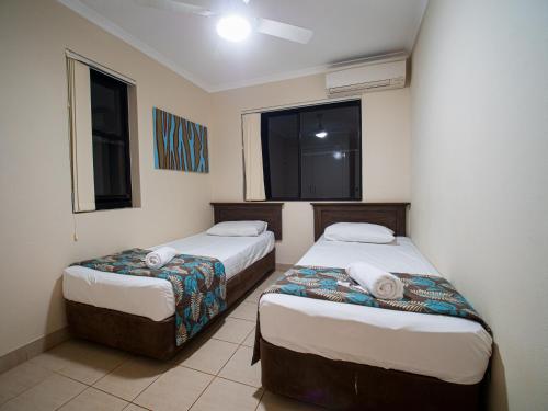Postel nebo postele na pokoji v ubytování Seminara Apartments Coochiemudlo Island